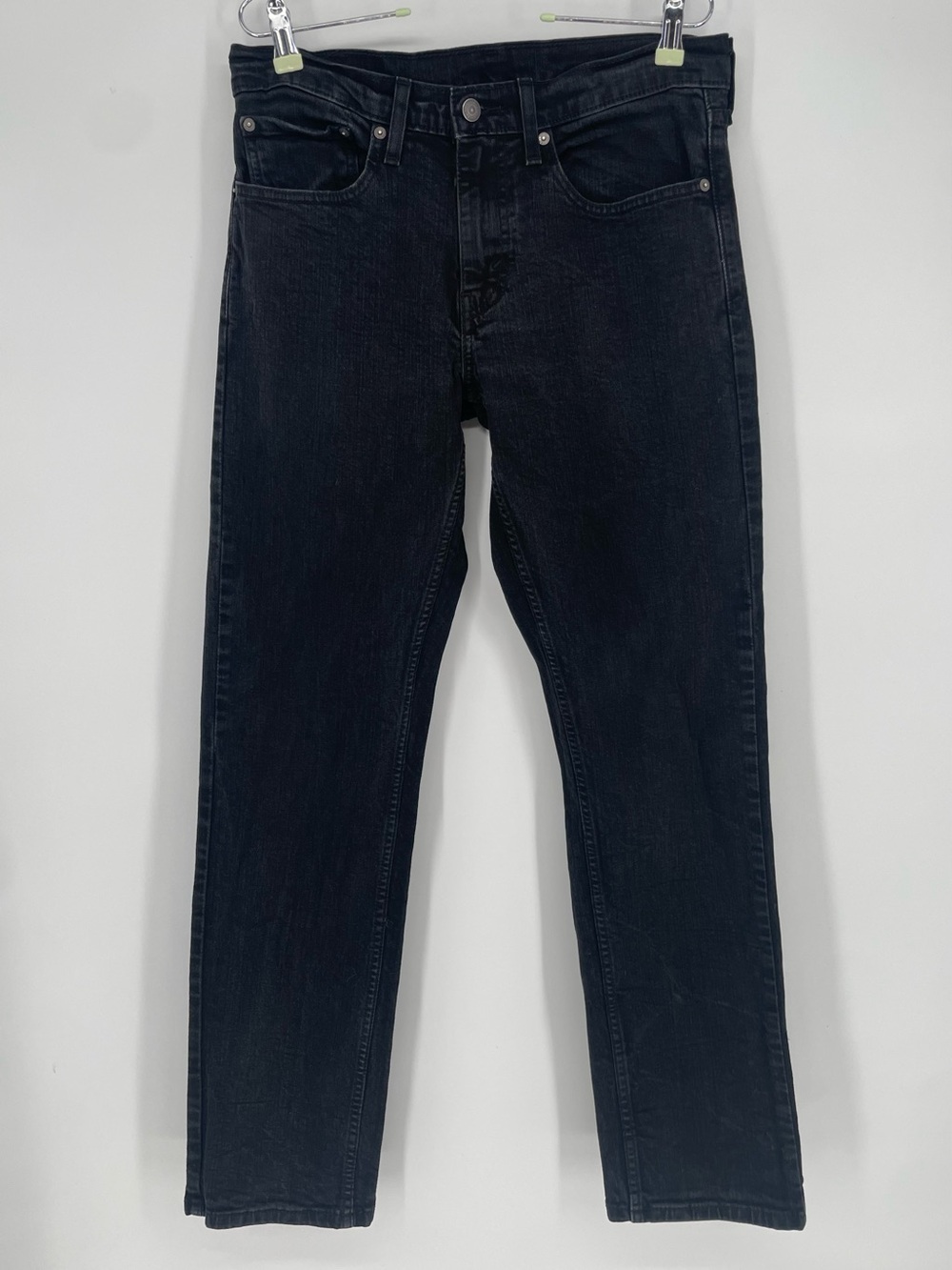 Levi’s 559 Black Denim Relaxed Fit Straight Cotton Elastane Mens Classic  Jeans
